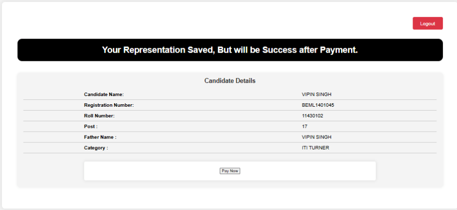 BEML MT Answer Key 2025