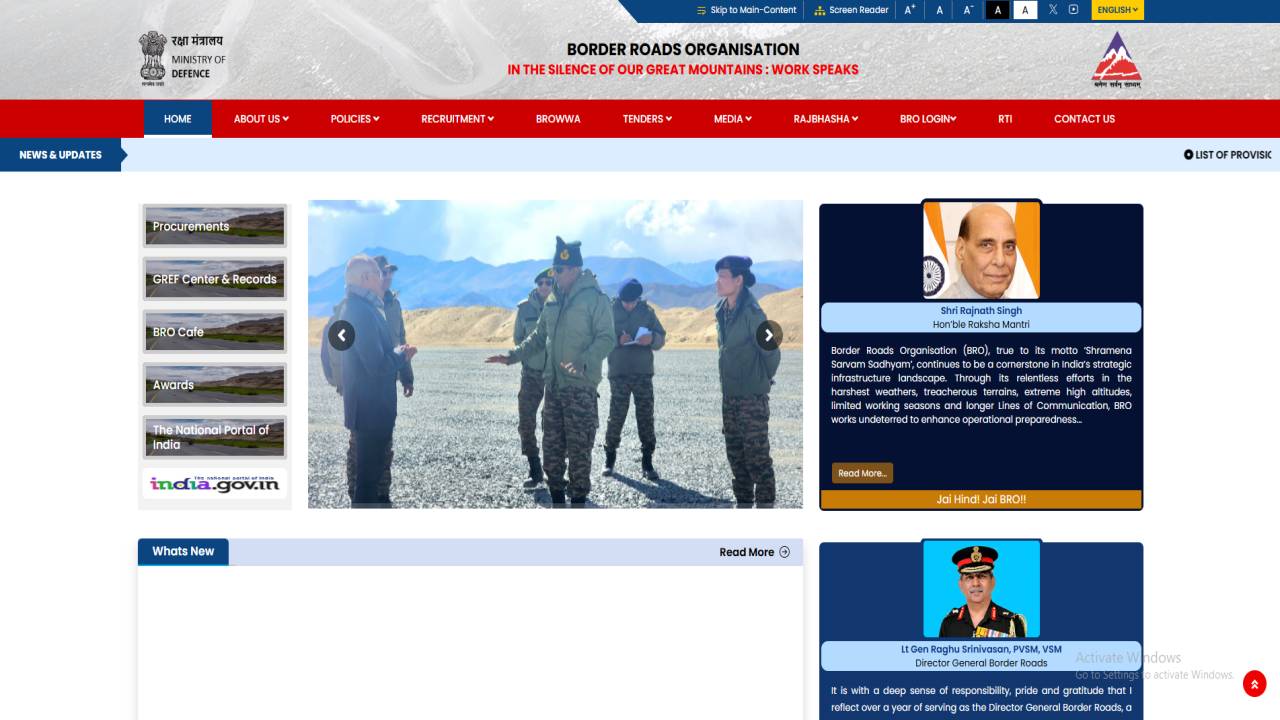 BRO Recruitment 2025