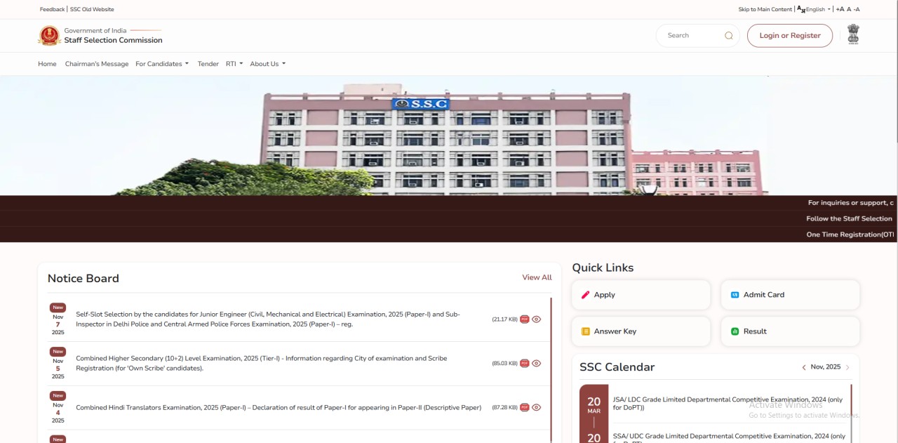 How to Download SSC CHSL Hall Ticket 2025