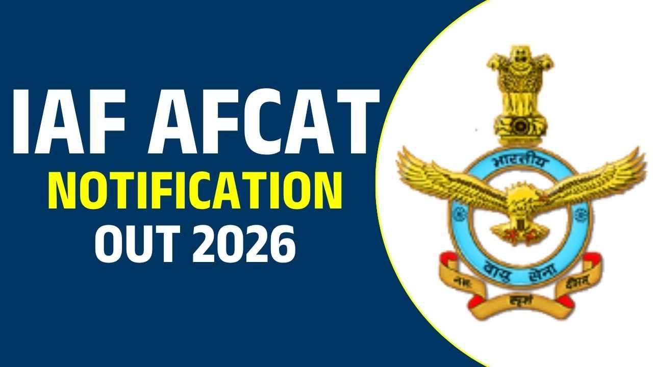 IAF AFCAT Notification Out