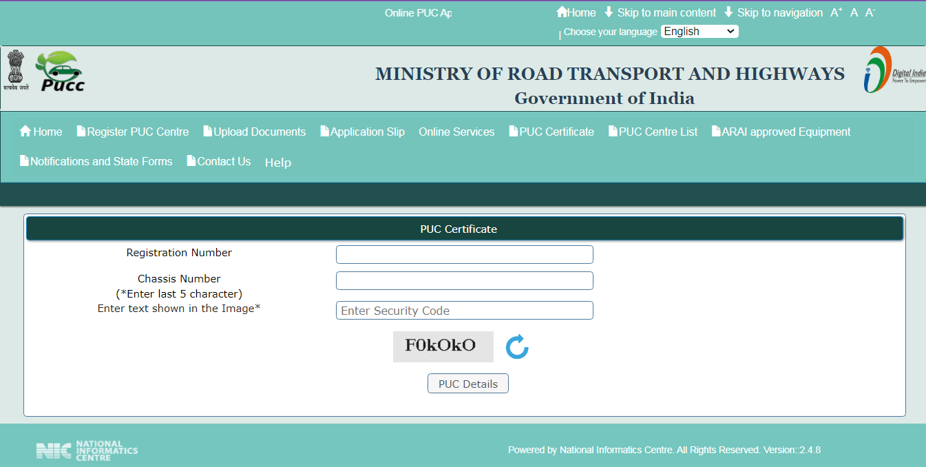 How To Get PUC Certificate