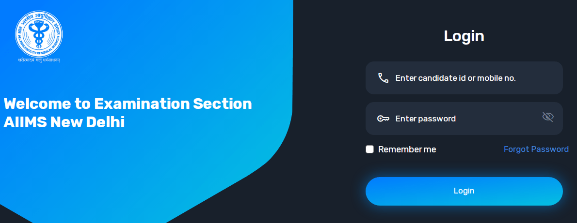 AIIMS 4th CRE Group B & C Admit Card 2025