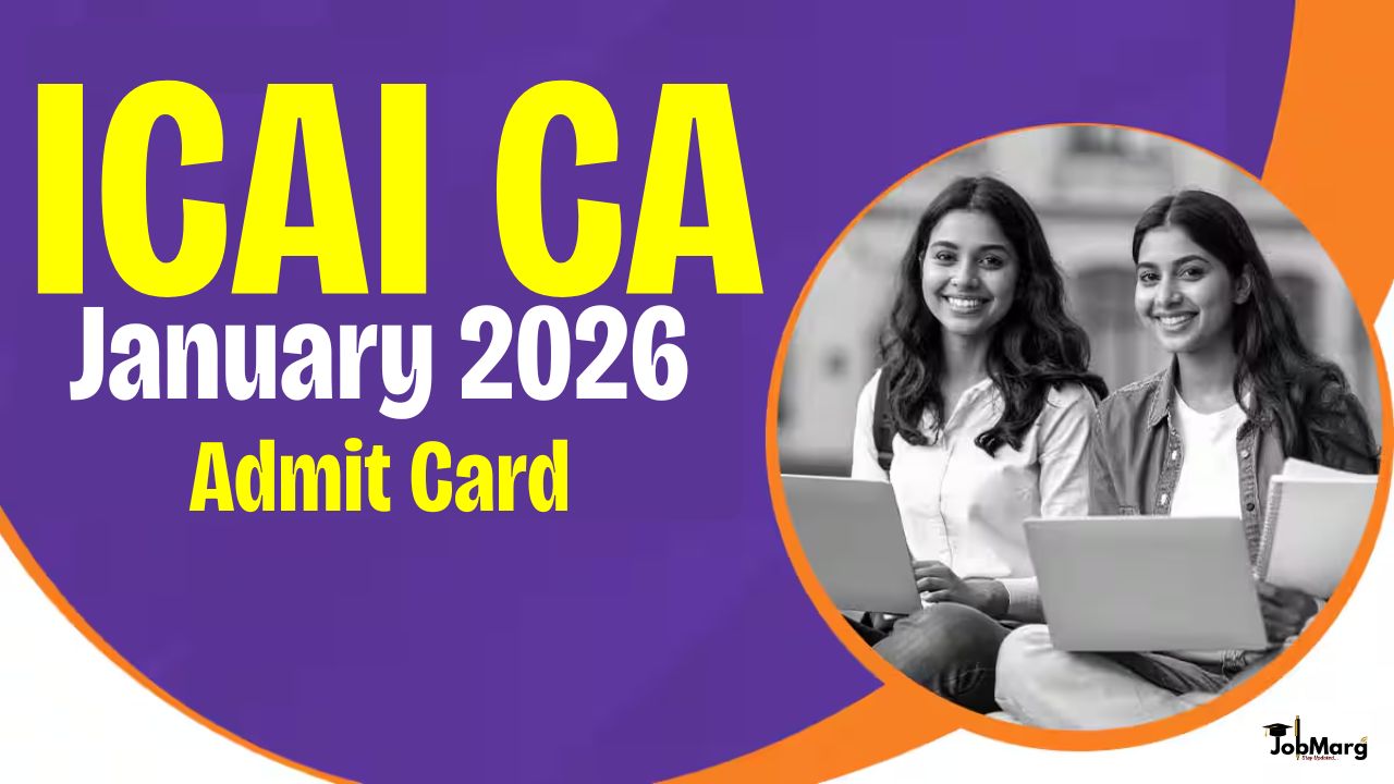 ICAI CA January 2026 Admit Card