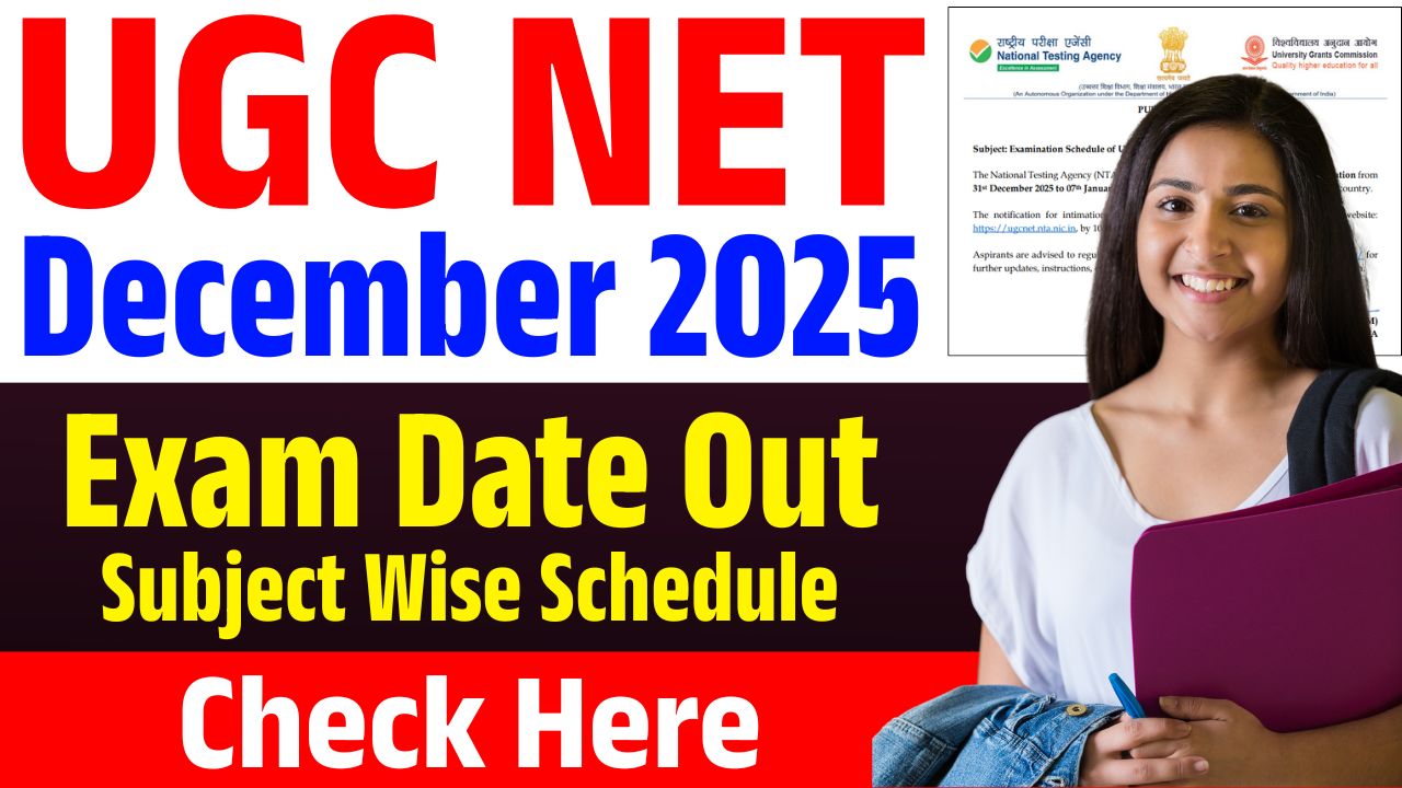 UGC NET Exam Date 2025
