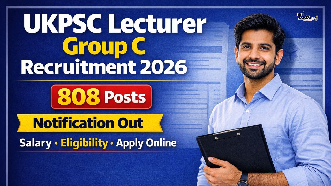 UKPSC Lecturer Group C Recruitment 2026