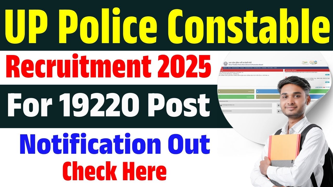UP Police Constable Recruitment 2025