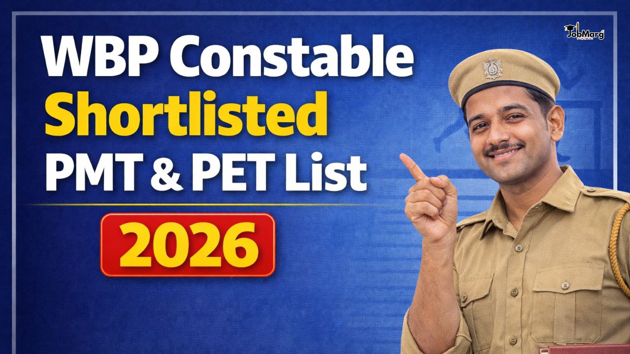 WBP Constable Shortlisted PMT & PET List 2026
