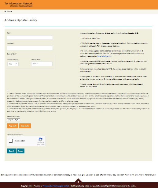 Pan Card Correction Online 2026