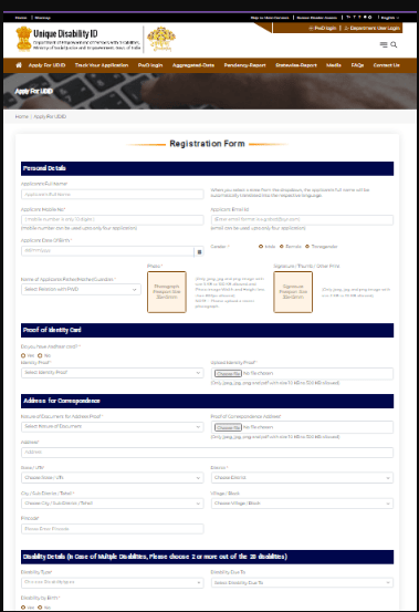 Viklang Certificate Online Apply 2026