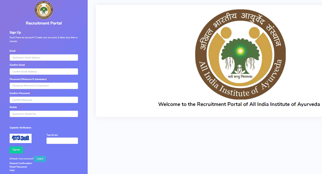 AIIA Non Teaching Recruitment 2026