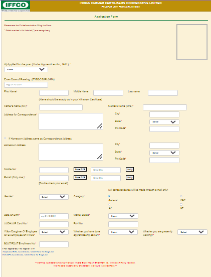 IFFCO Apprentice Recruitment 2026
