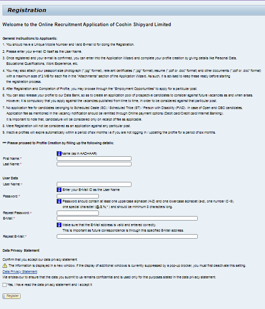 CSL Workmen Recruitment 2026