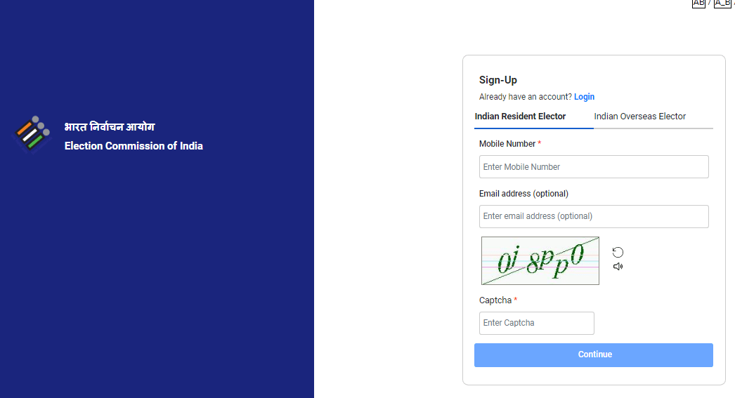 Voter ID Mobile Number Linking Online 2026