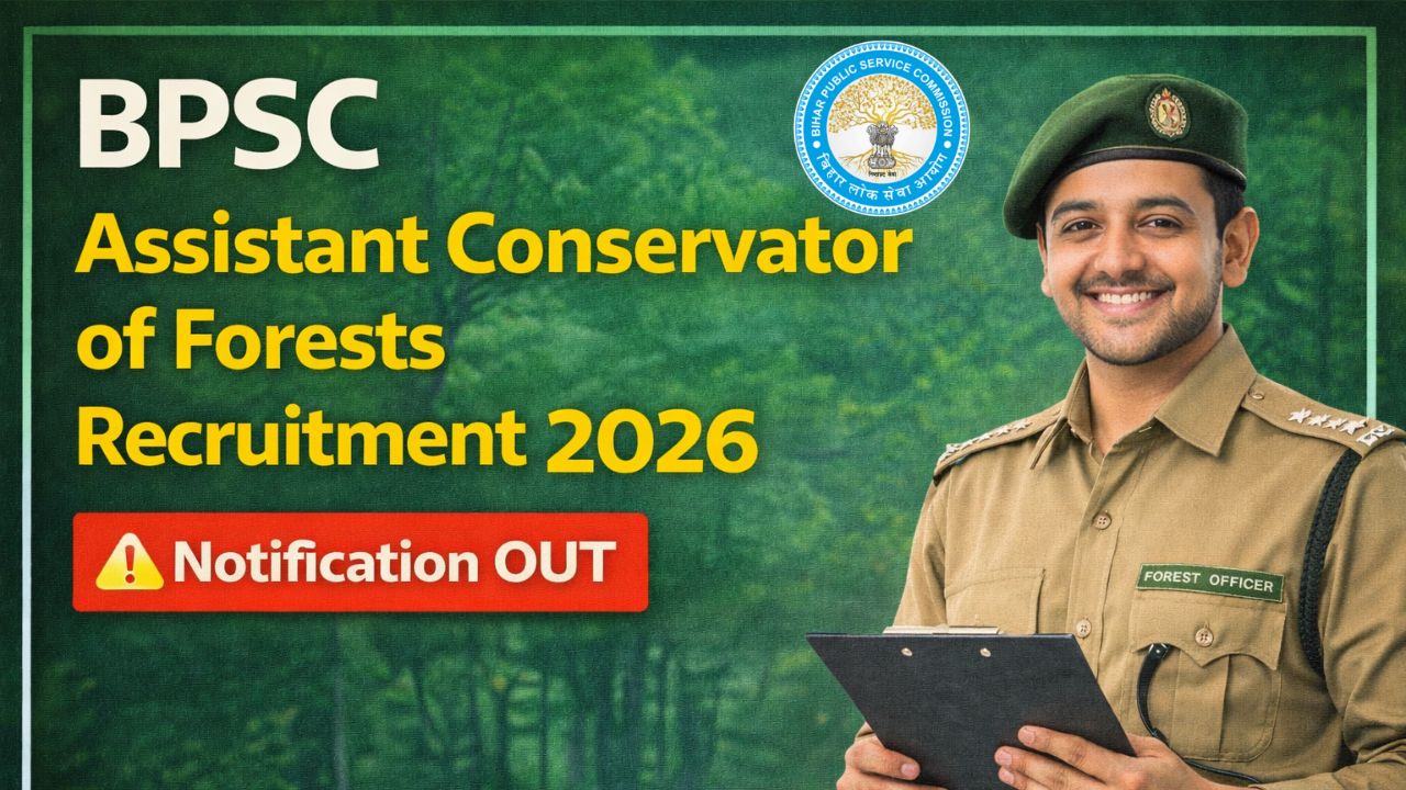 BPSC Assistant Conservator of Forests Recruitment 2026
