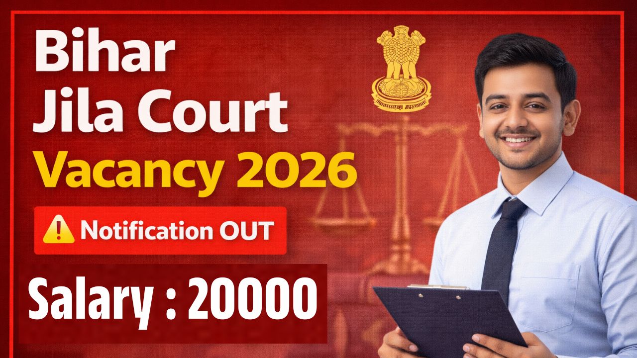 Bihar Jila Court Vacancy 2026