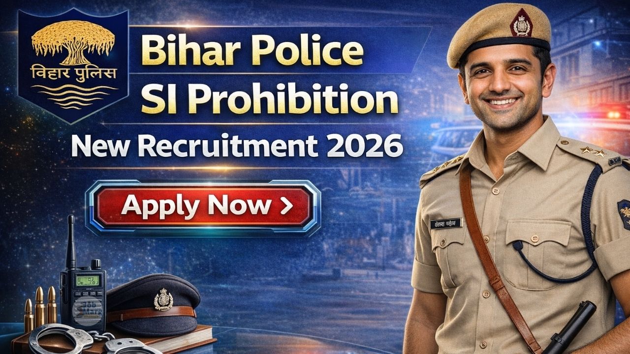 Bihar Police SI Prohibition Recruitment 2026