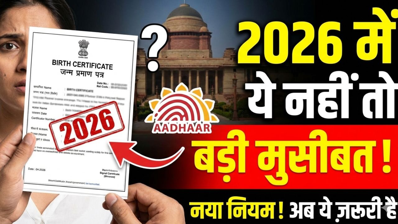Birth Certificate क्यों इतना महत्वपूर्ण है 2026 में