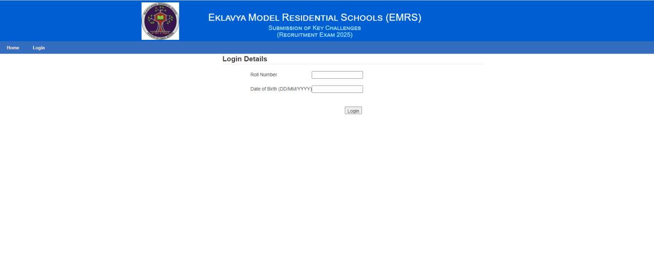 EMRS Answer Key 2026 – Download कैसे करें
