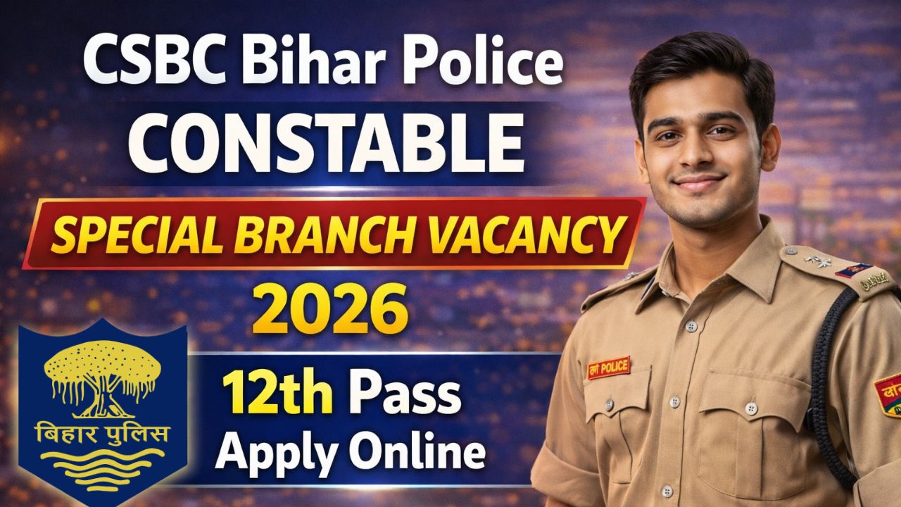 Bihar CSBC Constable GD Online Form 2026