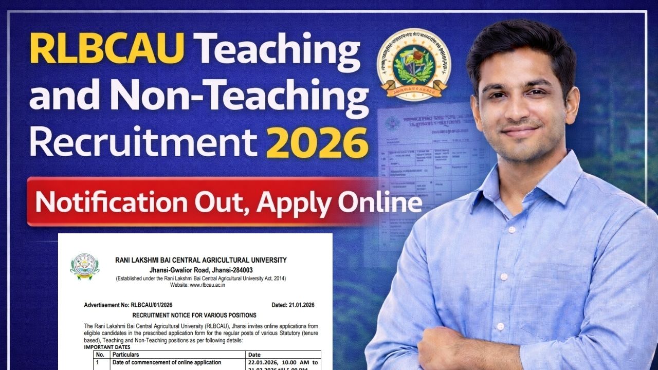 RLBCAU Teaching and Non-Teaching Recruitment 2026