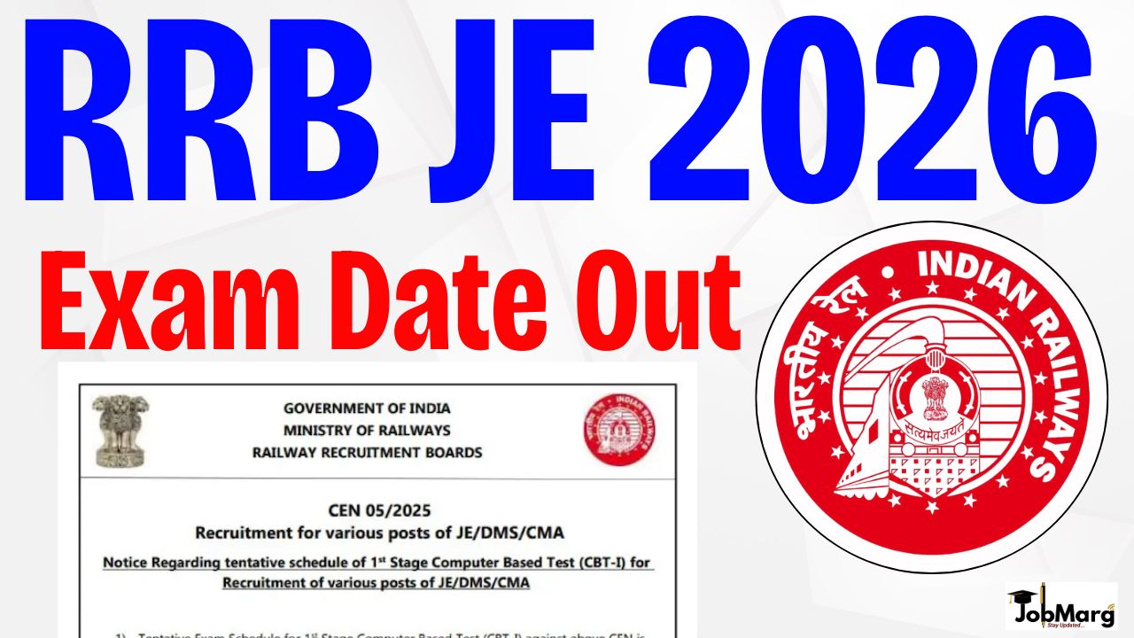 RRB JE 2026 Exam