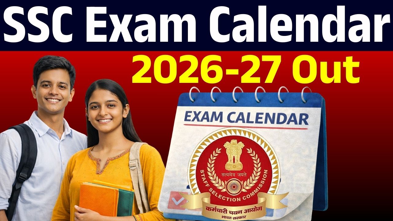 SSC Exam Calendar 2026–27