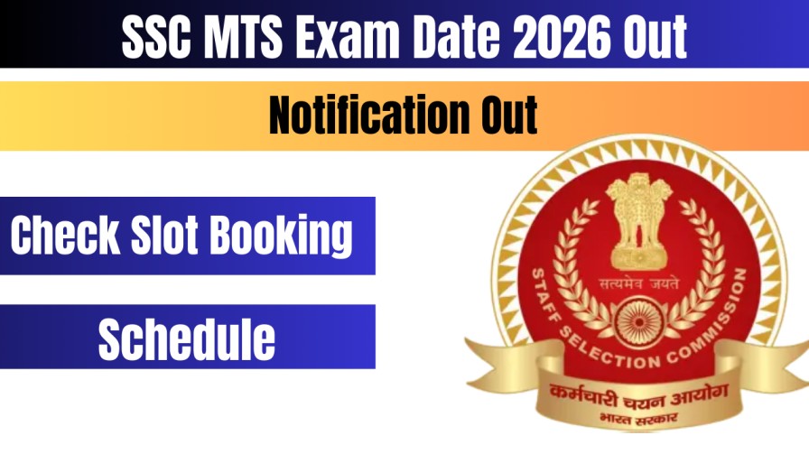 SSC MTS Exam Date 2026