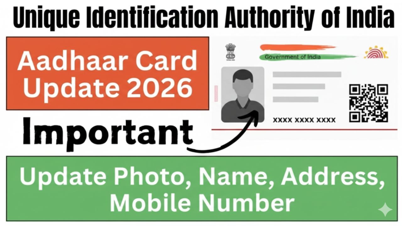 Which Details Can Be Updated in Aadhaar 2026