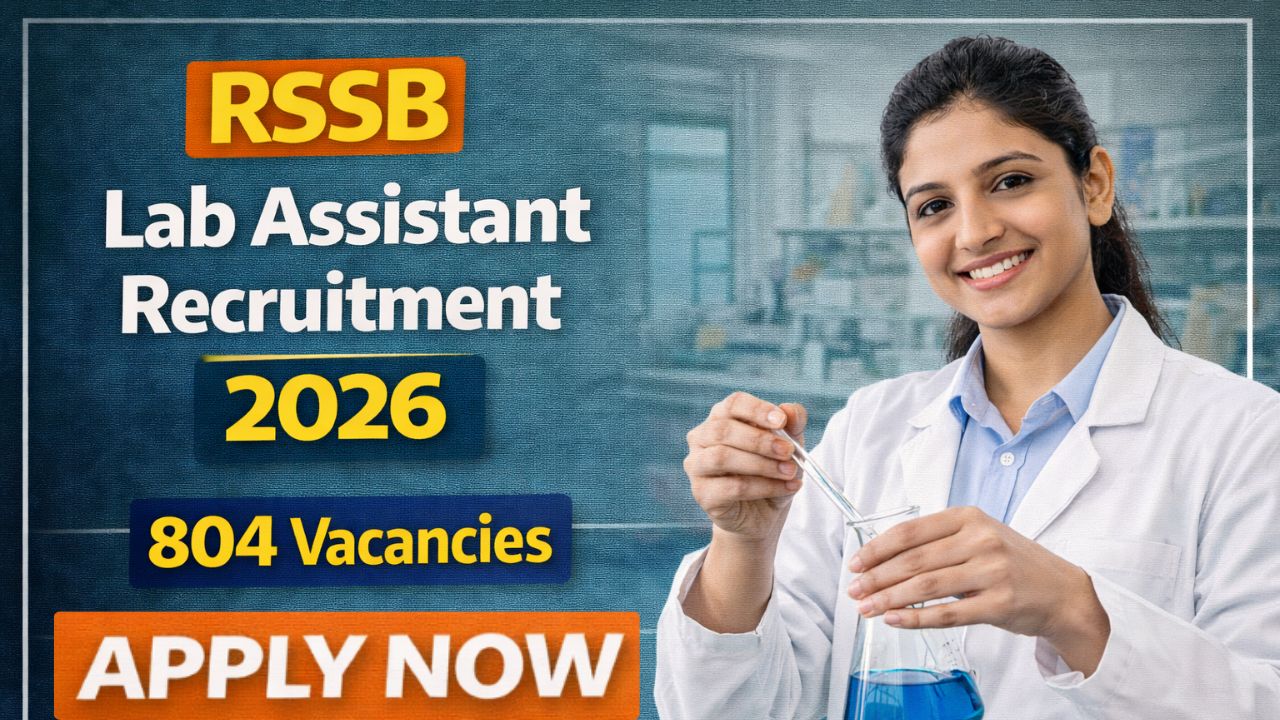 RSSB Lab Assistant Recruitment 2026