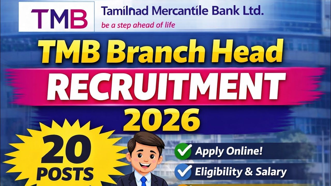 TMB Branch Head Online Form 2026: