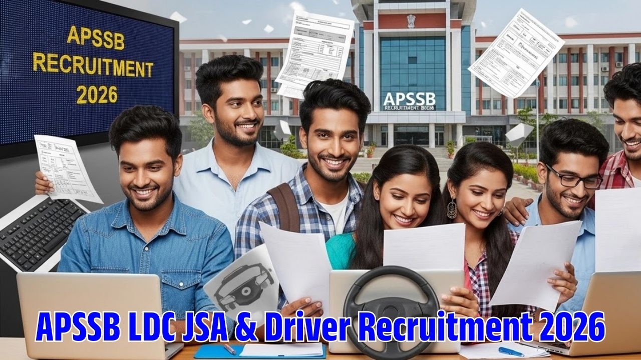 APSSB LDC JSA & Driver Recruitment 2026