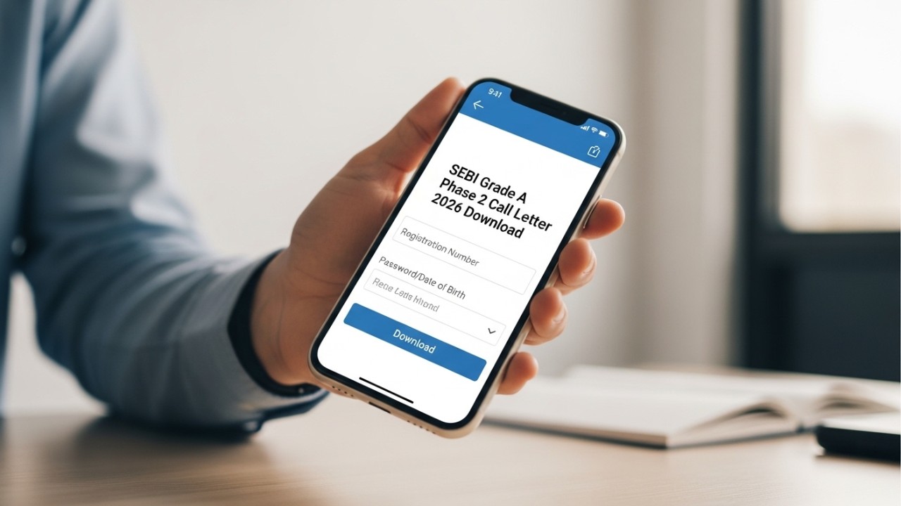 How To Download SEBI Grade A Phase 2 Call Letter 2026
