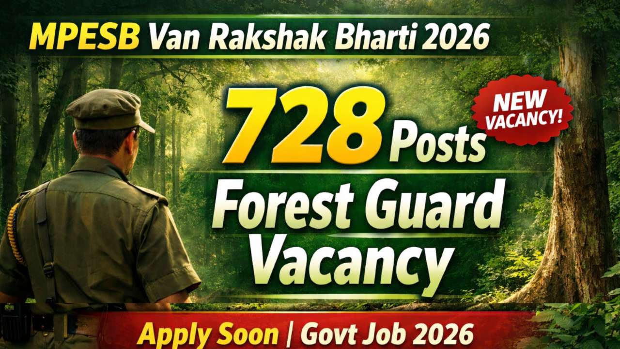 MPESB Van Rakshak Bharti 2026