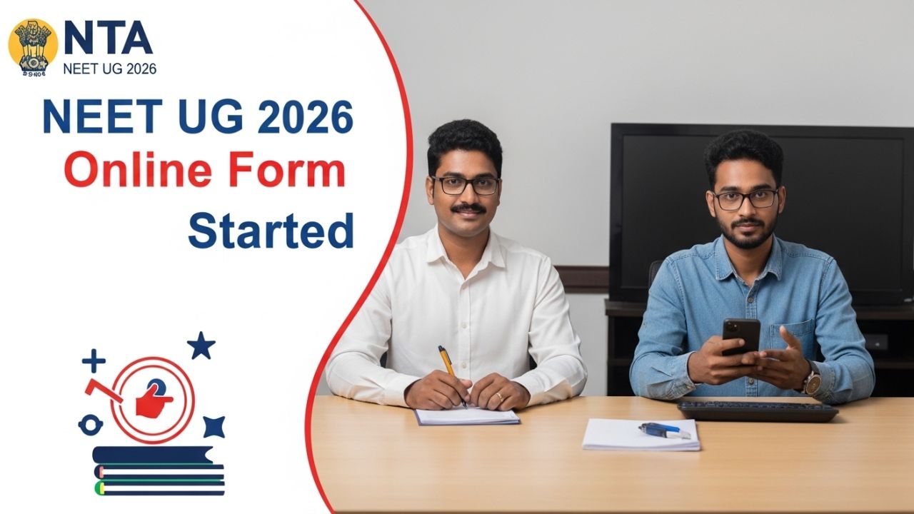 NTA NEET UG 2026 Online Form Started,
