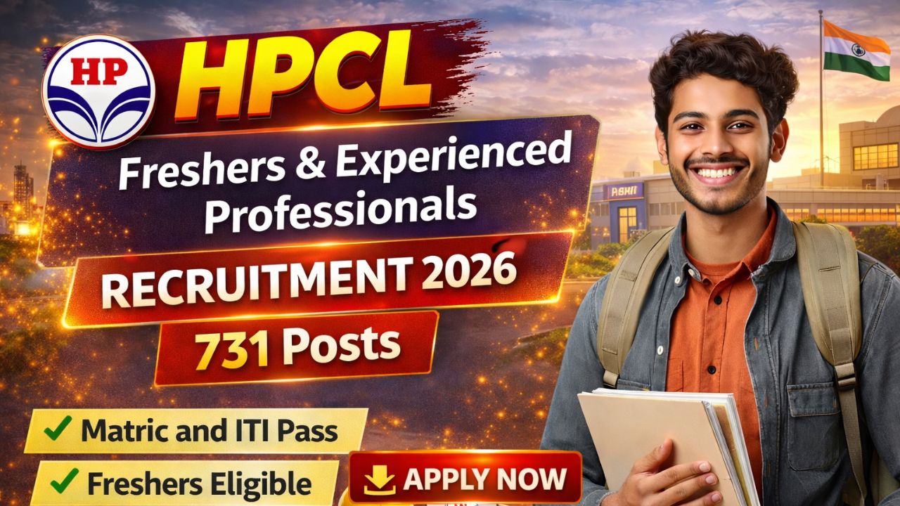 HPCL Freshers & Experienced Professionals Recruitment 2026
