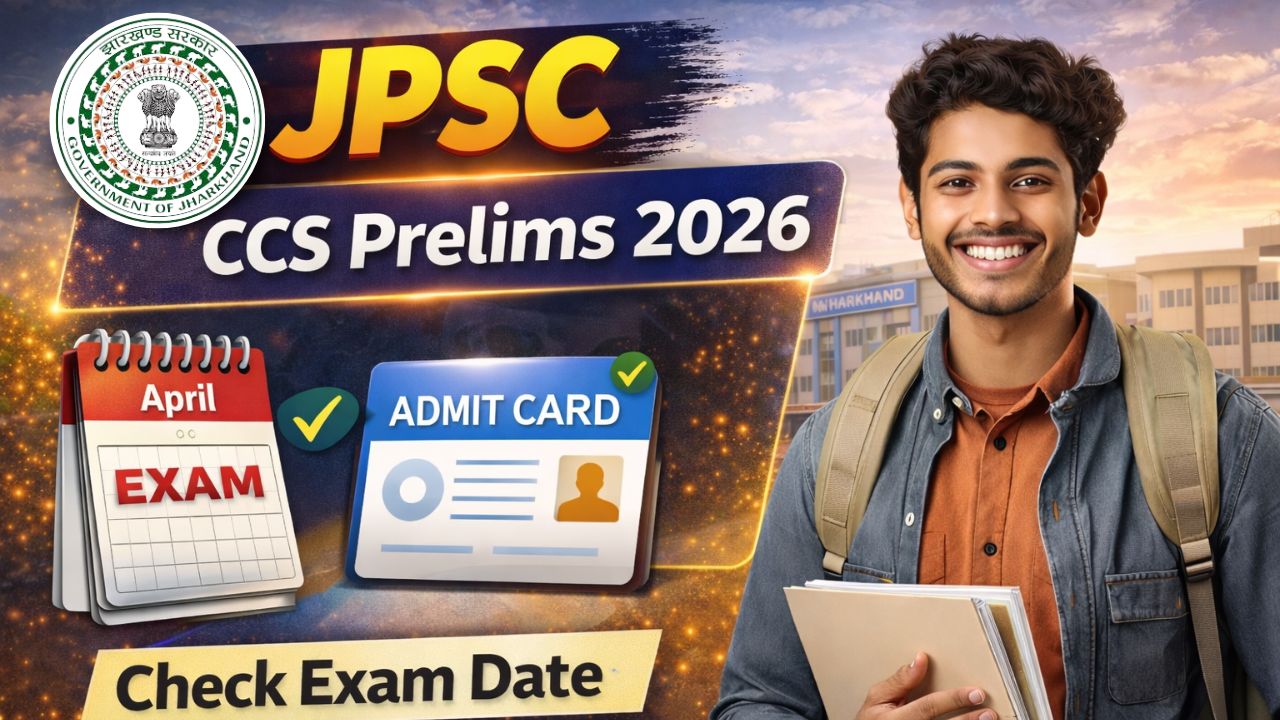 JPSC CCS Prelims Admit Card 2026