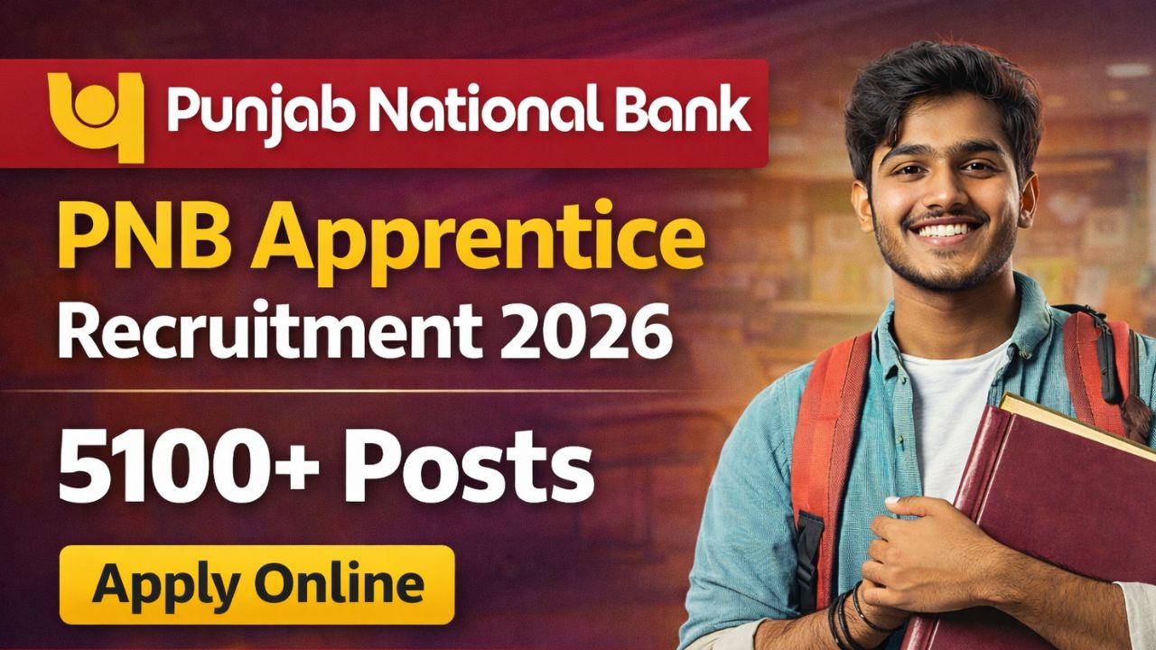 Punjab National Bank PNB Apprentice Online Form 2026