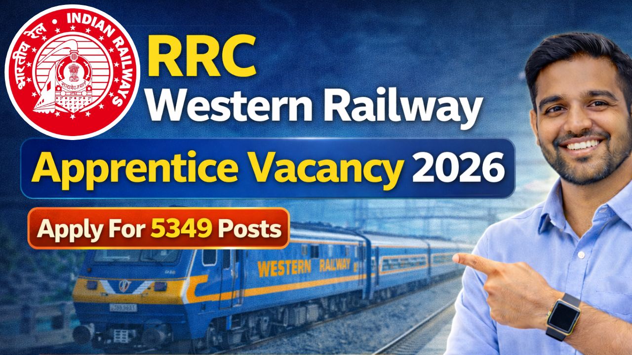 RRC Western Railway Apprentice Vacancy 2026