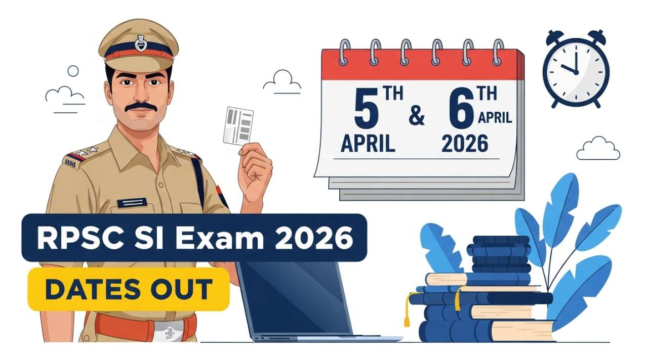 RPSC SI Exam 2026