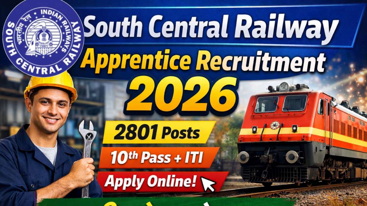 South Central Railway Apprentice Recruitment 2026