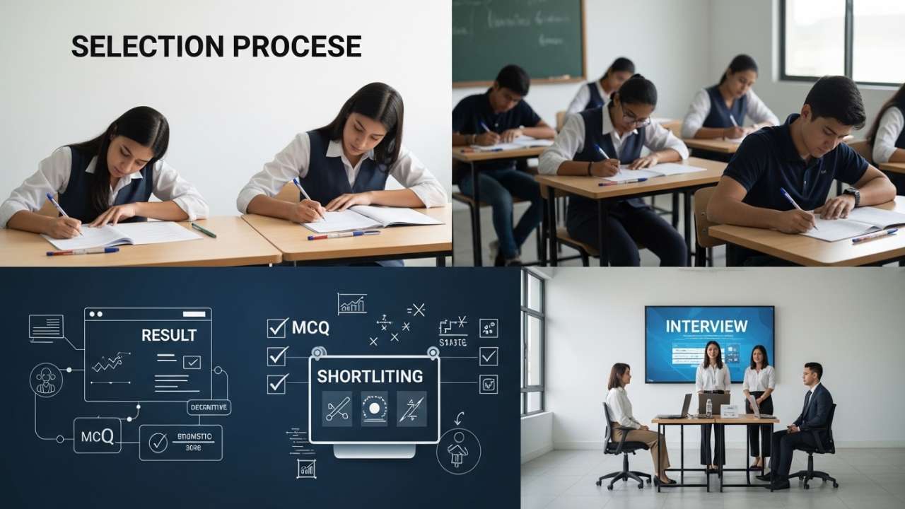 चयन प्रक्रिया कैसे होगी