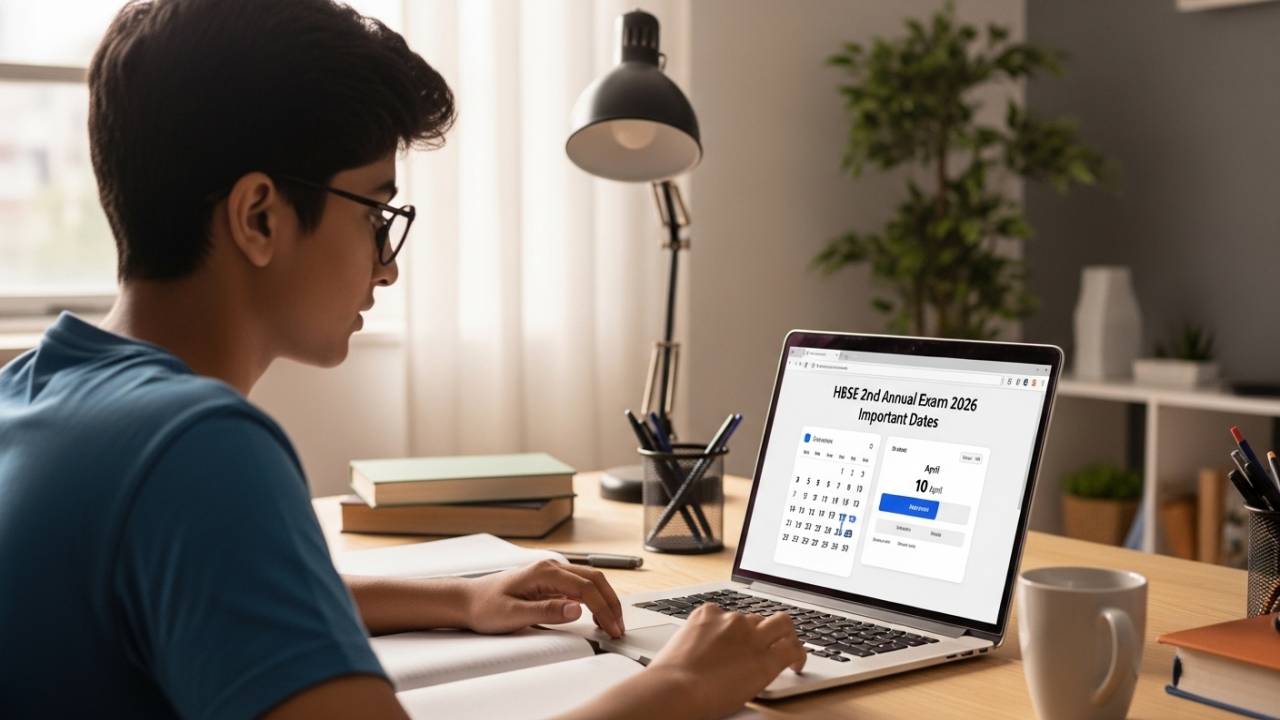 HBSE 2nd Annual Exam 2026 Latest Update और Important Dates