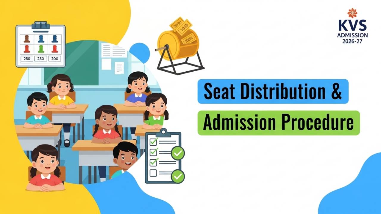 KVS Seat Distribution और Admission Procedure