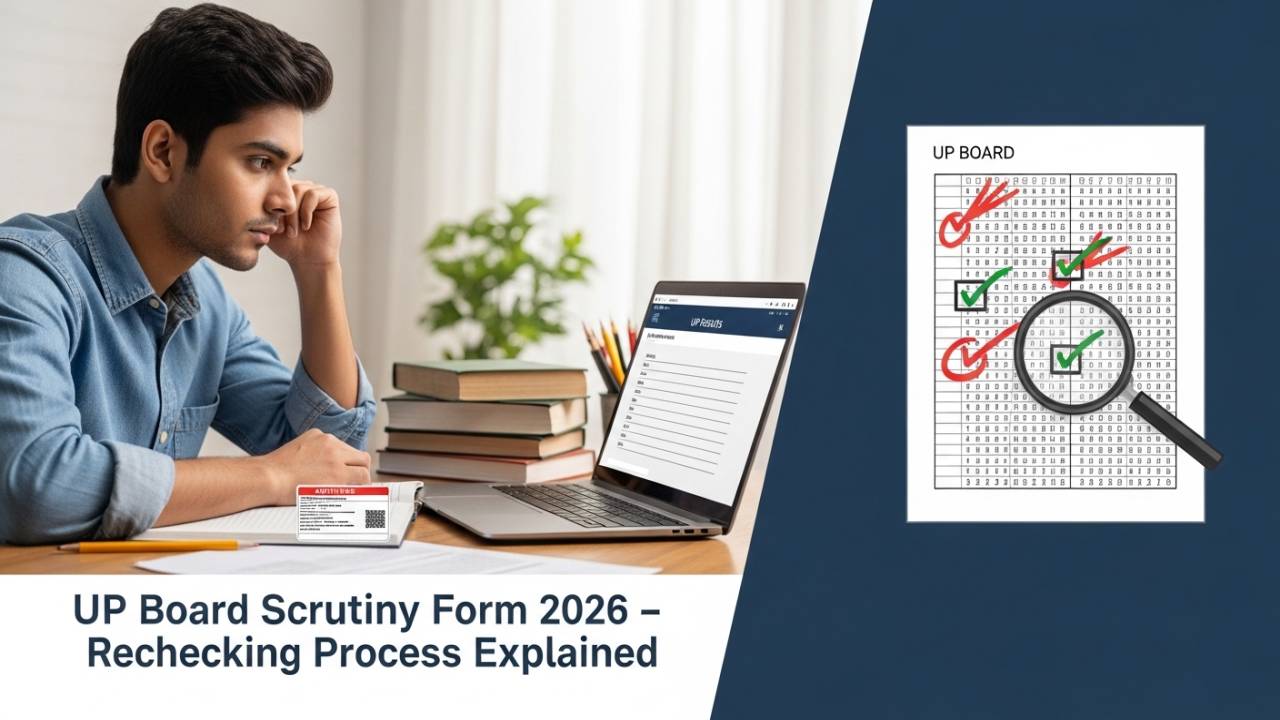 UP Board Scrutiny Form 2026 क्या है