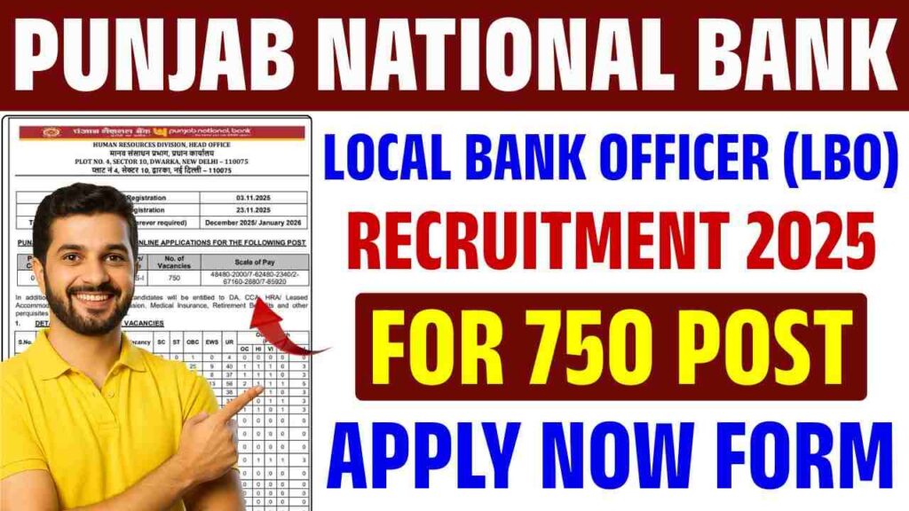 Punjab National Bank (PNB) LBO Recruitment 2025