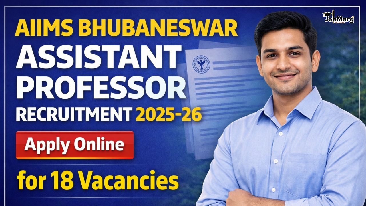 AIIMS Bhubaneswar Assistant Professor Recruitment 2025-26