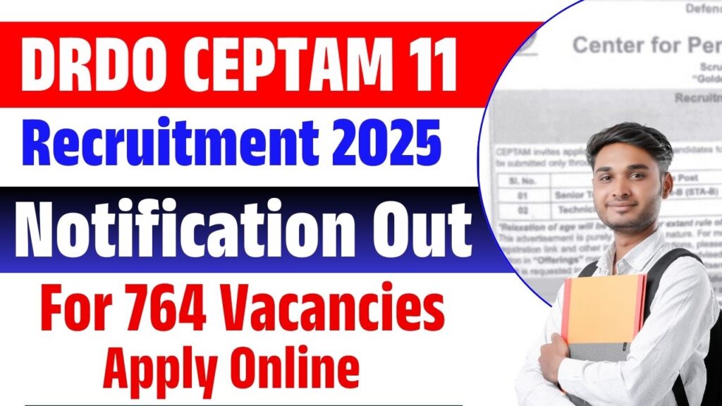 DRDO CEPTAM 11 Recruitment 2025