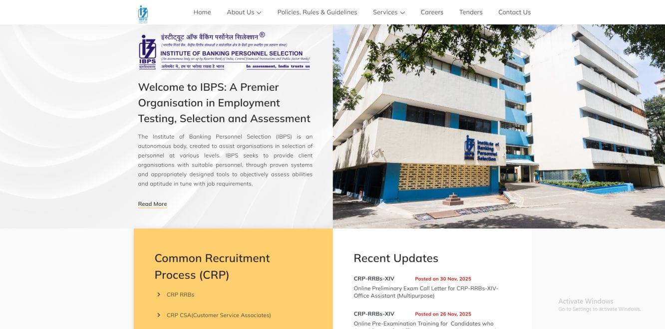 IBPS PO & MT Prelims Result 2026