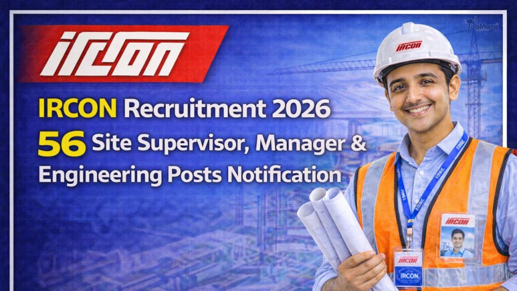 IRCON Recruitment 2026