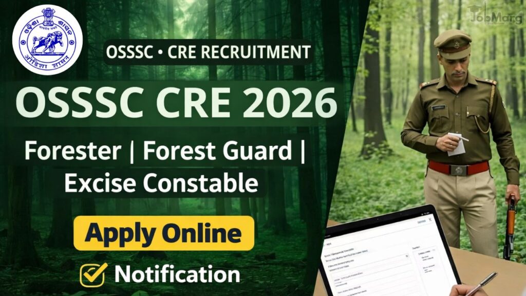 OSSSC CRE Recruitment 2026